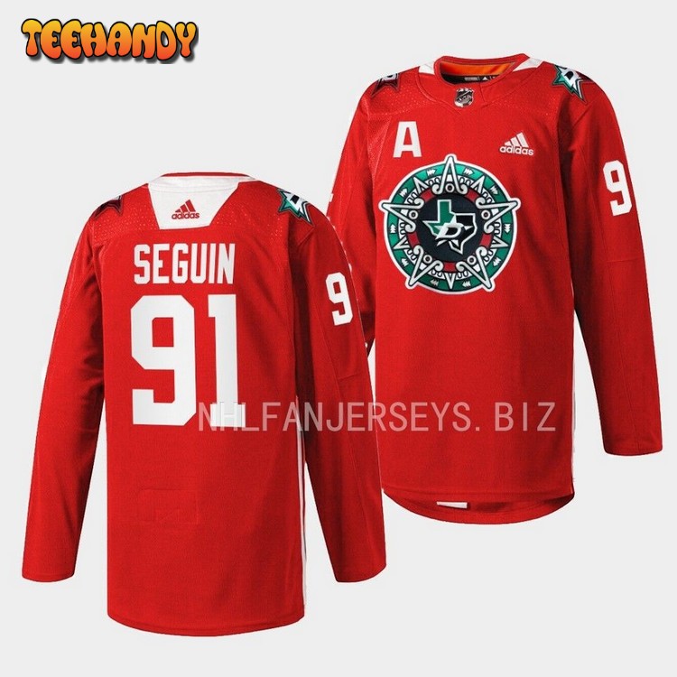 Dallas Stars Tyler Seguin 2023 Noche Mexicana Red Jersey