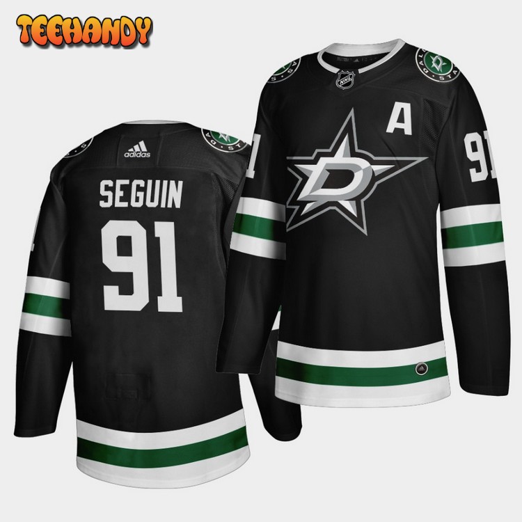 Dallas Stars Tyler Seguin New Uniform Classic Edition Black Jersey