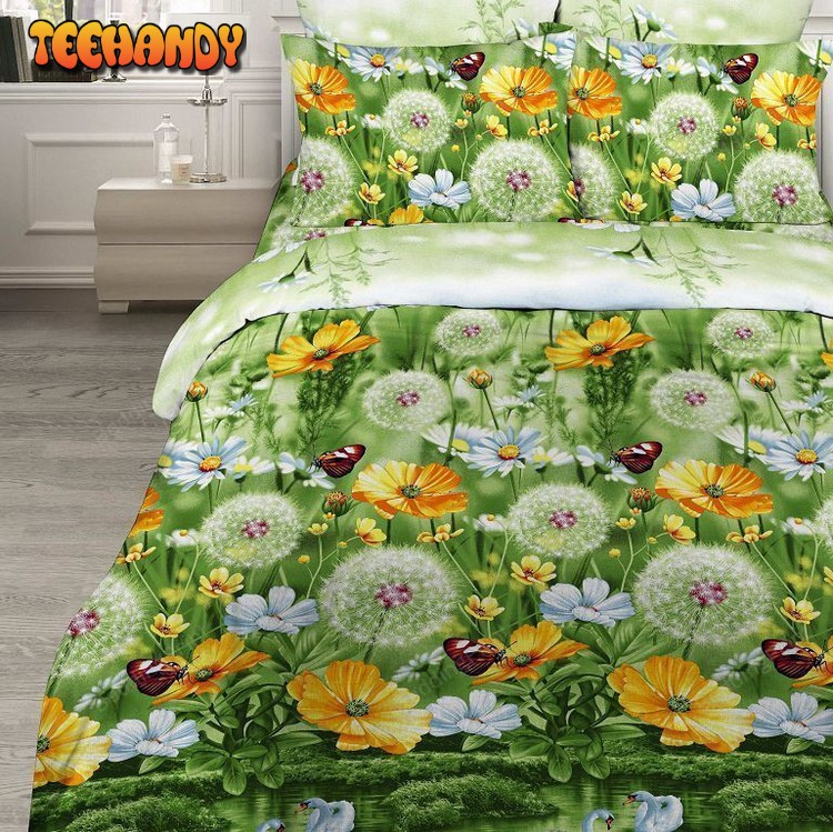 Dandelion Bed Sheets Duvet Cover Bedding Sets