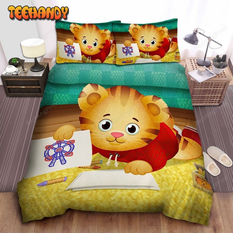 Daniel Tiger’s Neighborhood Daniel Drawing A Ferris Bedding Sets