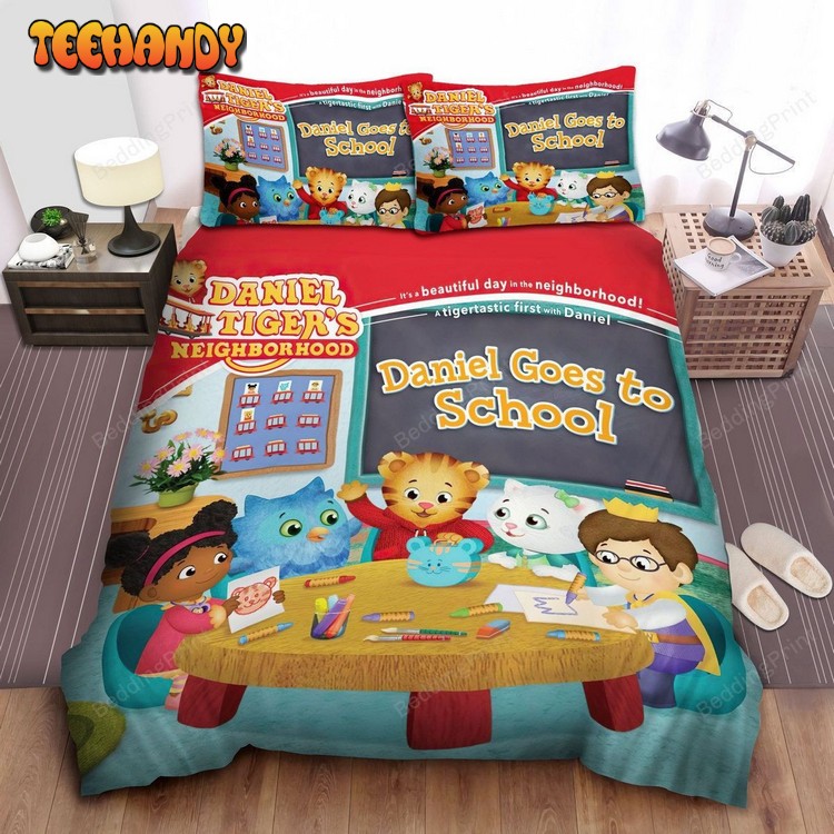 Daniel Tiger’s Neighborhood Daniel Goes To School Bedding Sets