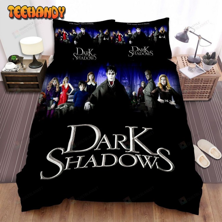 Dark Shadows Every Family Has Its Demons Movie Bedding Sets