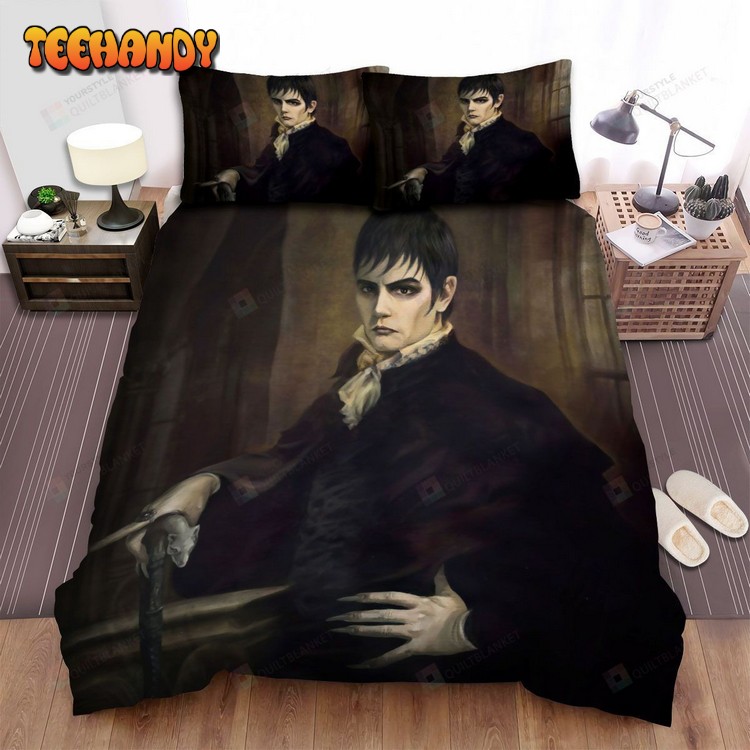 Dark Shadows Posting Of The Main Actor Movie Poster Bedding Sets