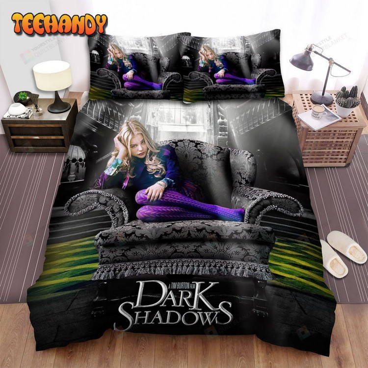 Dark Shadows The Beautiful Girl On A Chair Movie Bedding Sets