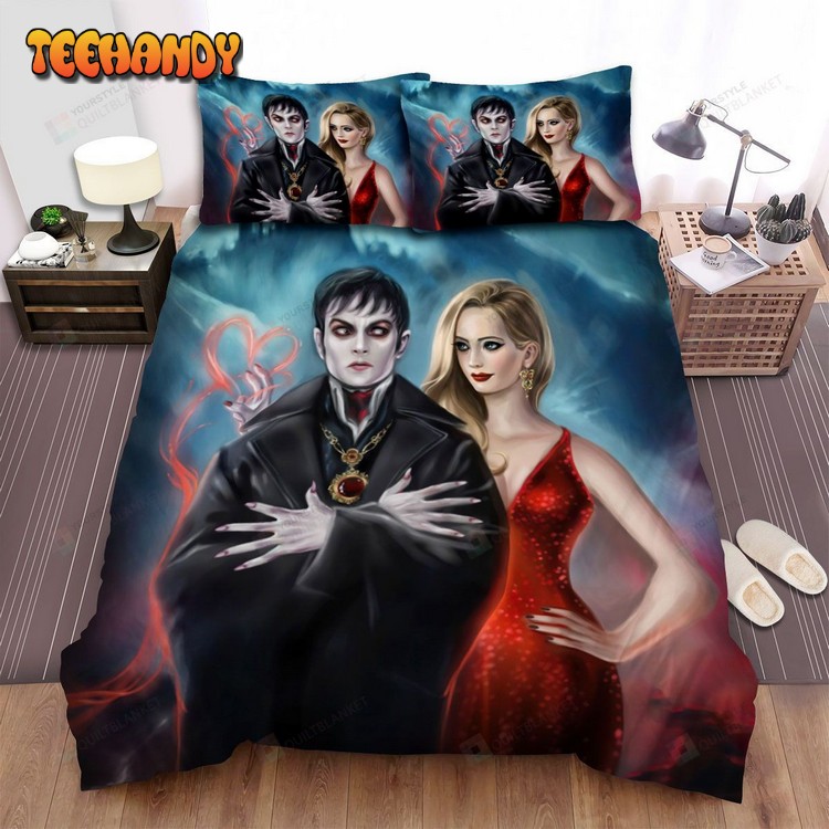 Dark Shadows The Men With The Girl Art Posting Bedding Sets