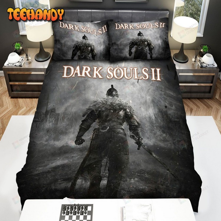 Dark Souls 2 Original Art Poster Spread Duvet Cover Bedding Set