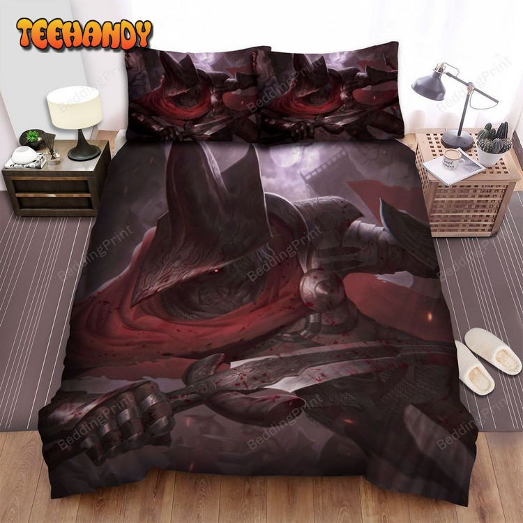 Dark Souls 3 Abyss Watchers Bloody Artwork Spread Bedding Set