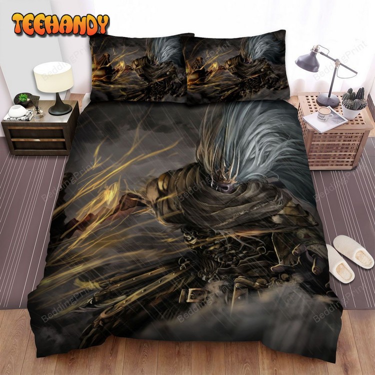 Dark Souls 3 The Nameless King Art Painting Bedding Set