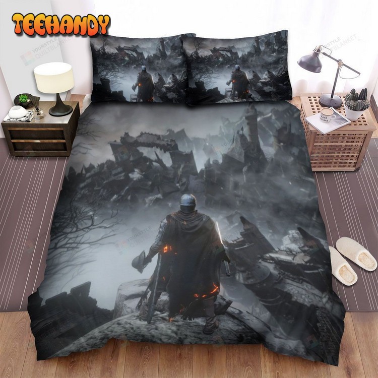 Dark Souls The Ashen One In Ringed City Spread Bedding Set