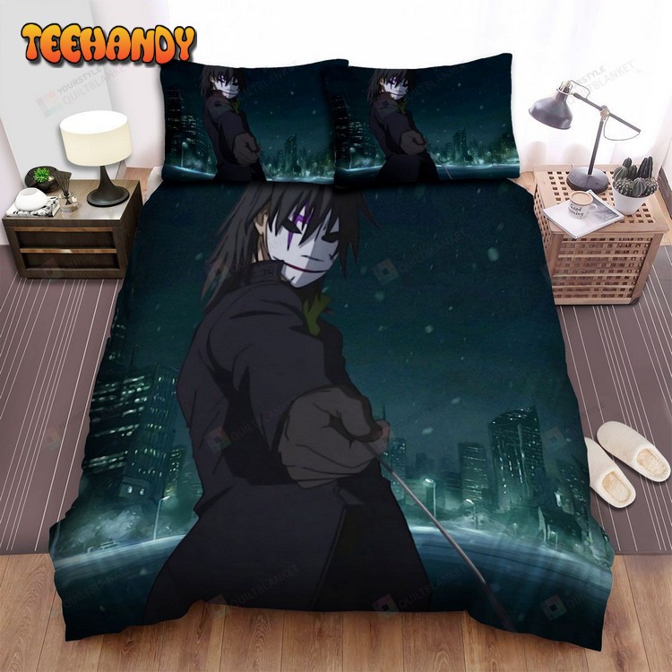 Darker Than Black Character Hei With The Mask Bedding Sets