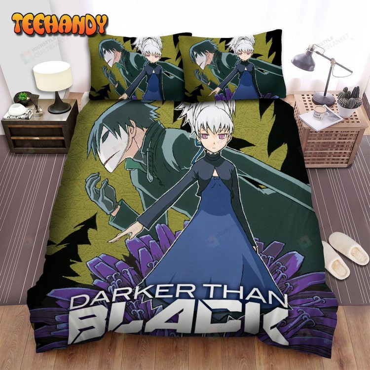 Darker Than Black Characters Hei And Yin Comforter Bedding Sets