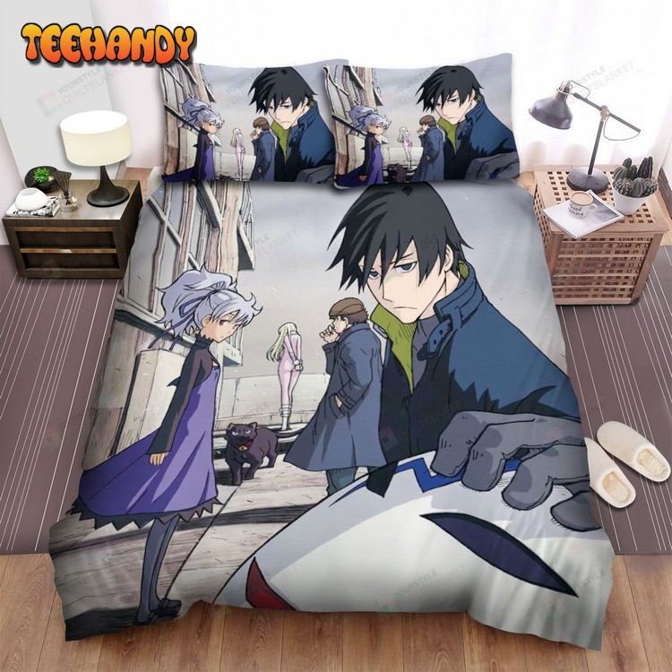 Darker Than Black Characters With The Black Cat Bedding Sets