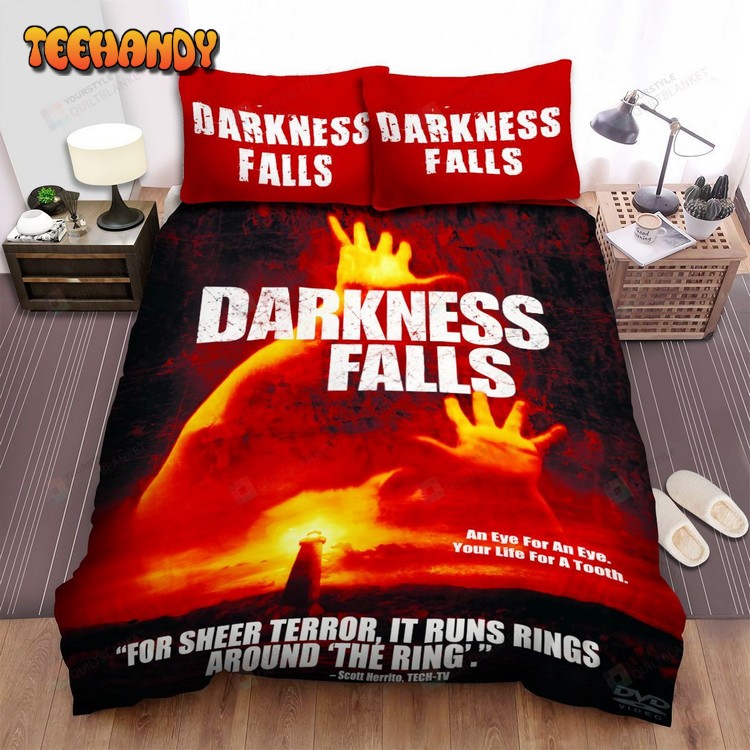 Darkness Falls Movie Poster I Photo Comforter Bedding Sets