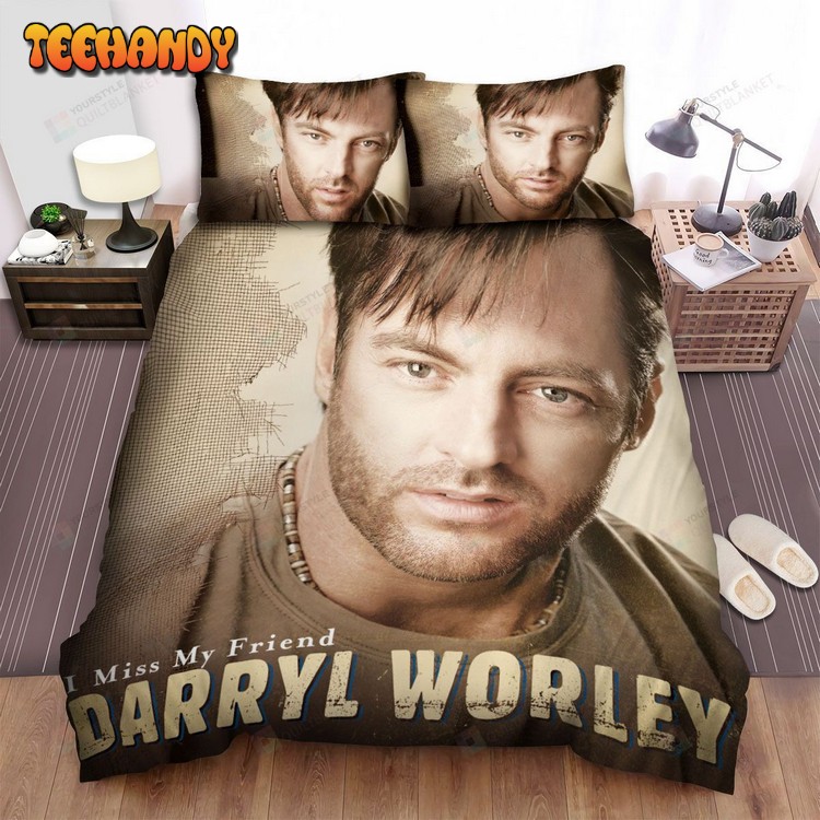 Darryl Worley I Miss My Friend Album Music Comforter Bedding Sets