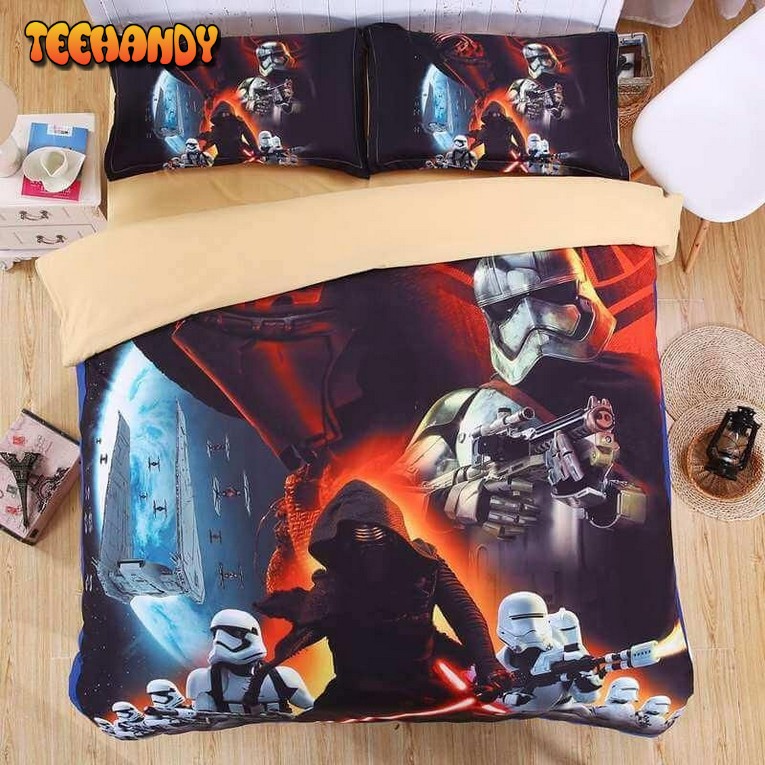 Darth Vader And First Order Star Wars 3d Printed Bedding Set