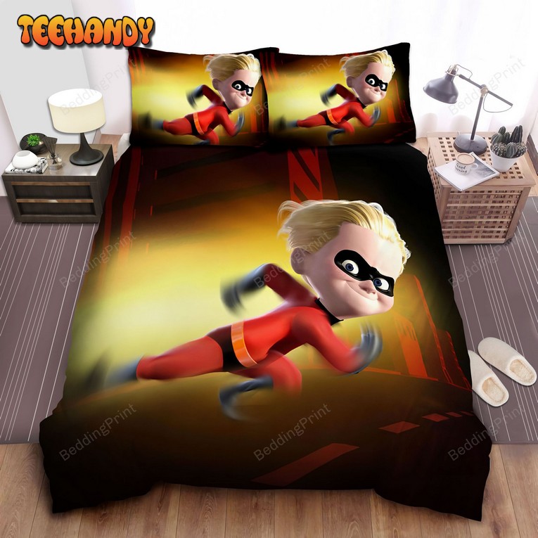 Dash Parr In The Incredibles Movie Poster Duvet Cover Bedding Sets