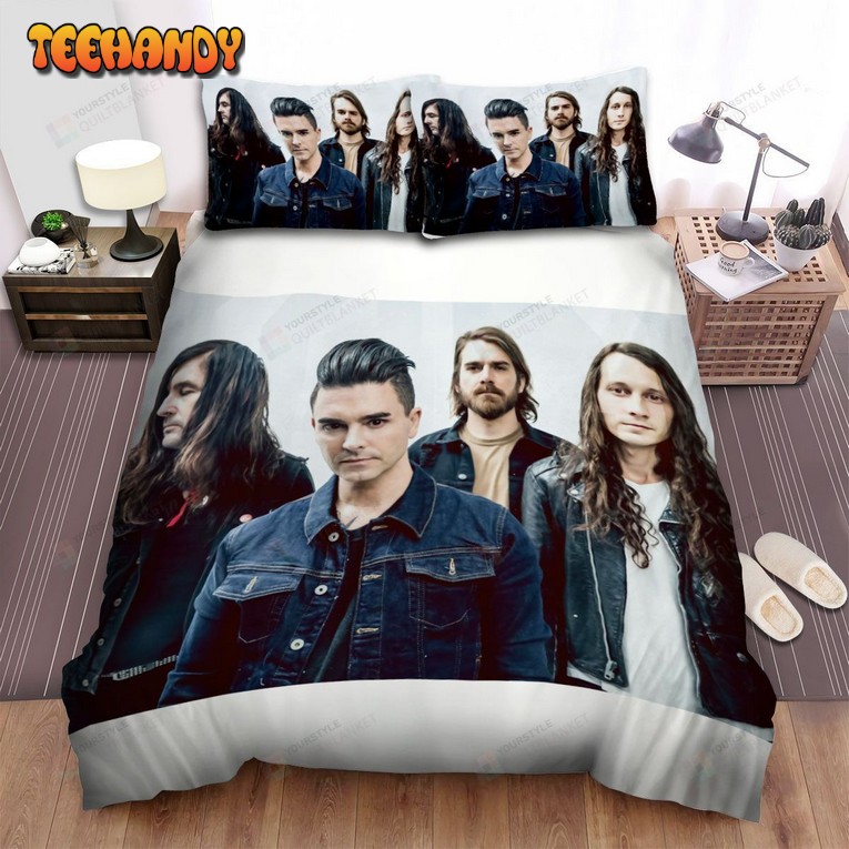 Dashboard Confessional Band Pose Spread Comforter Bedding Sets