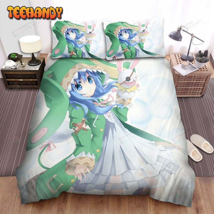 Date A Live Character Yoshino Spread Comforter Bedding Sets