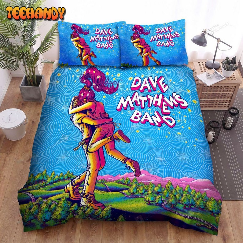 Dave Matthews Colorado Concert Poster Spread Comforter Bedding Sets