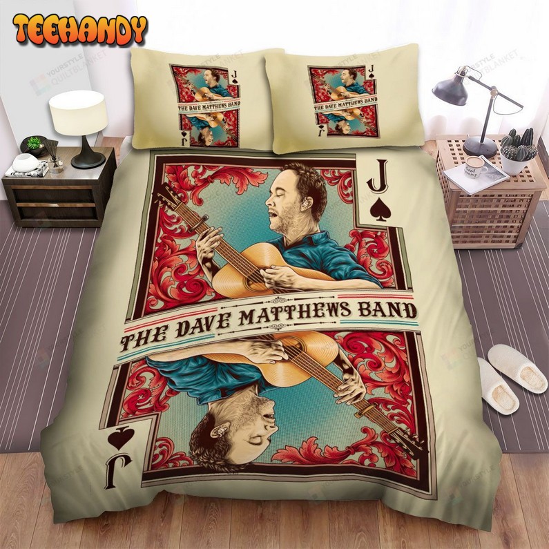 Dave Matthews Concert Art Poster Spread Comforter Bedding Sets