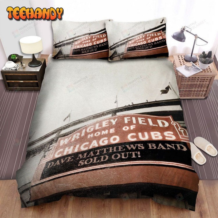 Dave Matthews Live At Wrigley Field Album Cover Bedding Sets