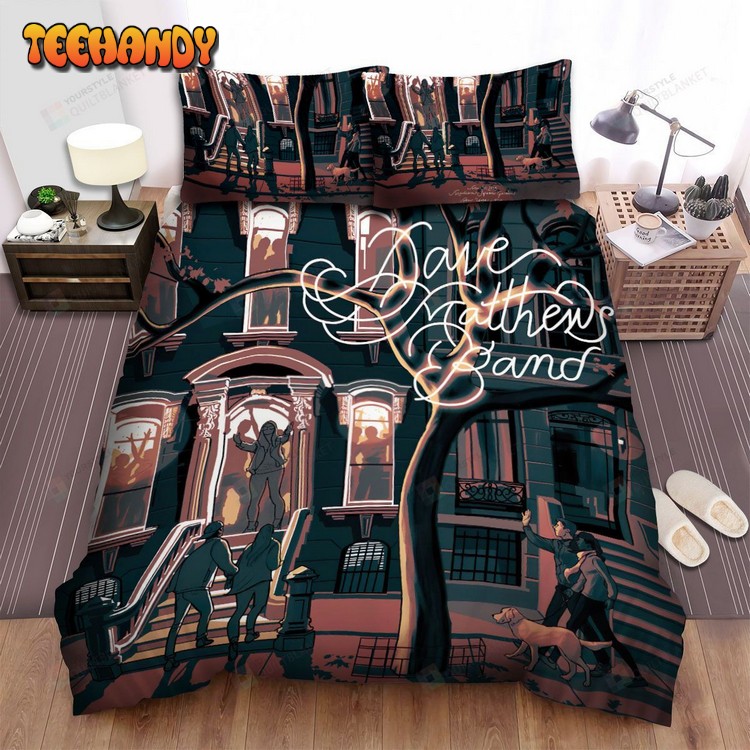 Dave Matthews New York Concert Poster Comforter Bedding Sets