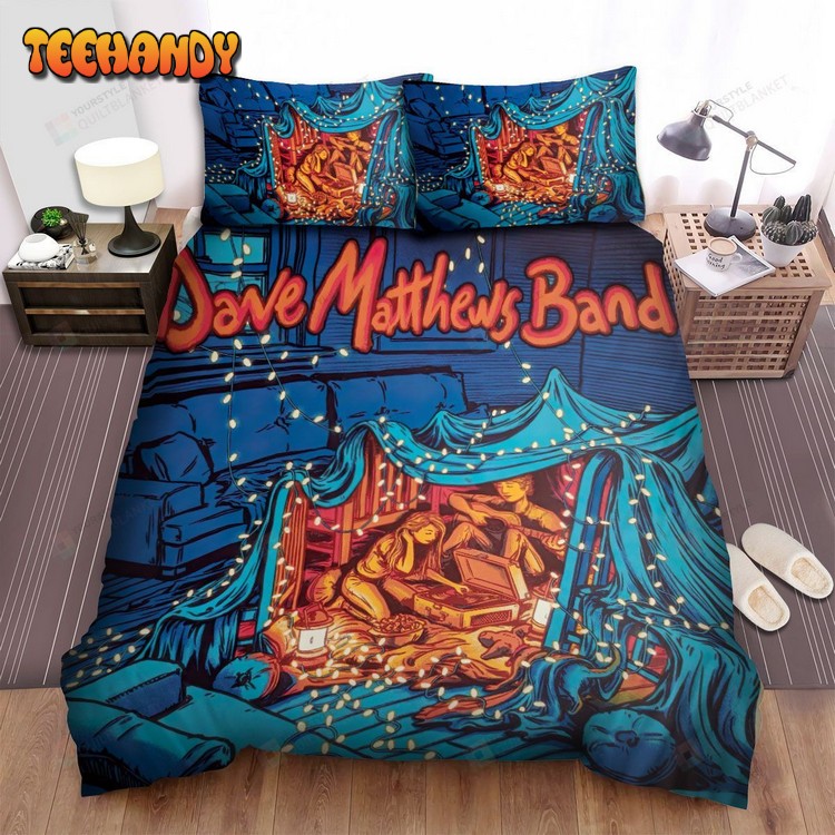 Dave Matthews The Woodlands Concert Poster Bedding Sets