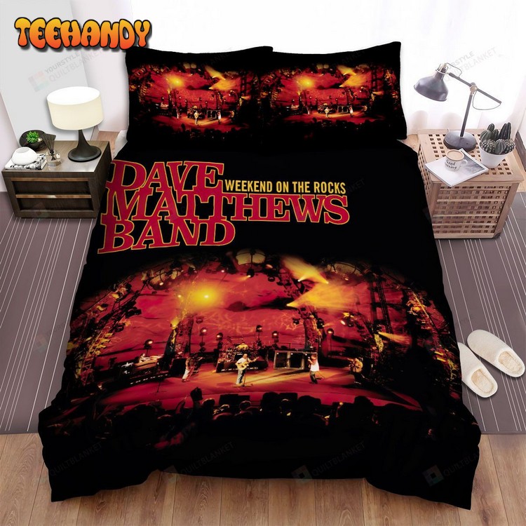 Dave Matthews Weekend On The Rocks Album Cover Bedding Sets