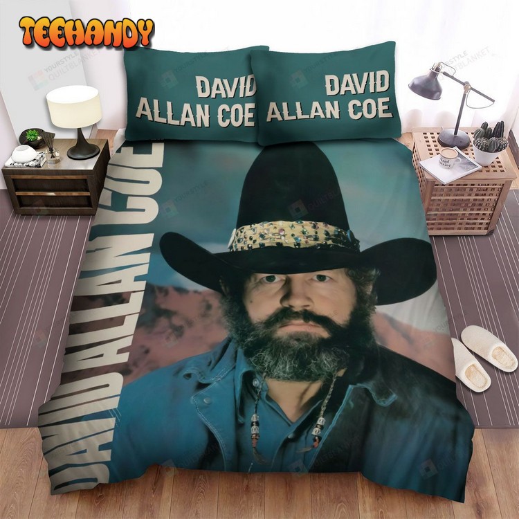 David Allan Coe Rough Rider Album Cover Bedding Sets