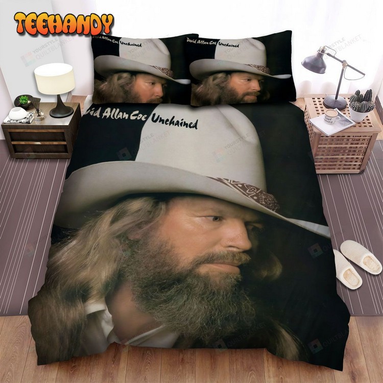 David Allan Coe Unchained Album Cover Comforter Bedding Sets