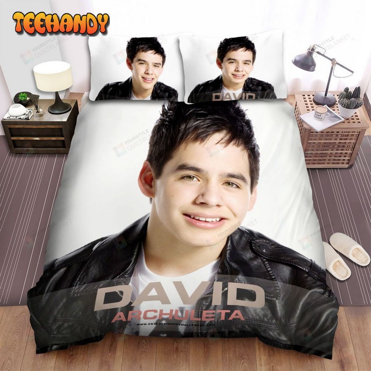 David Archuleta Poster 3 Spread Comforter Duvet Cover Bedding Sets