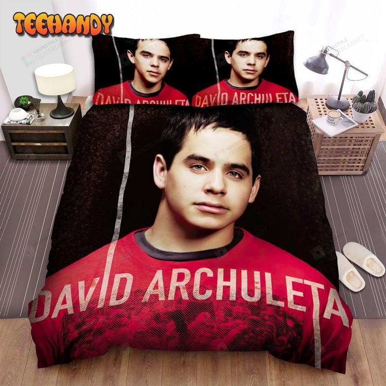 David Archuleta Poster 4 Spread Comforter Duvet Cover Bedding Sets