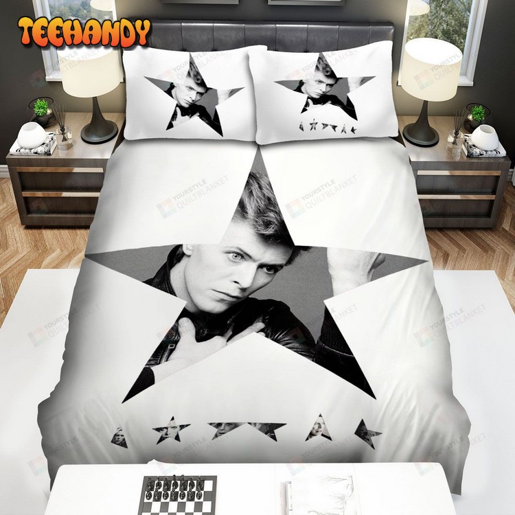 David Bowie Blackstar Album Bed Sheets Duvet Cover Bedding Sets