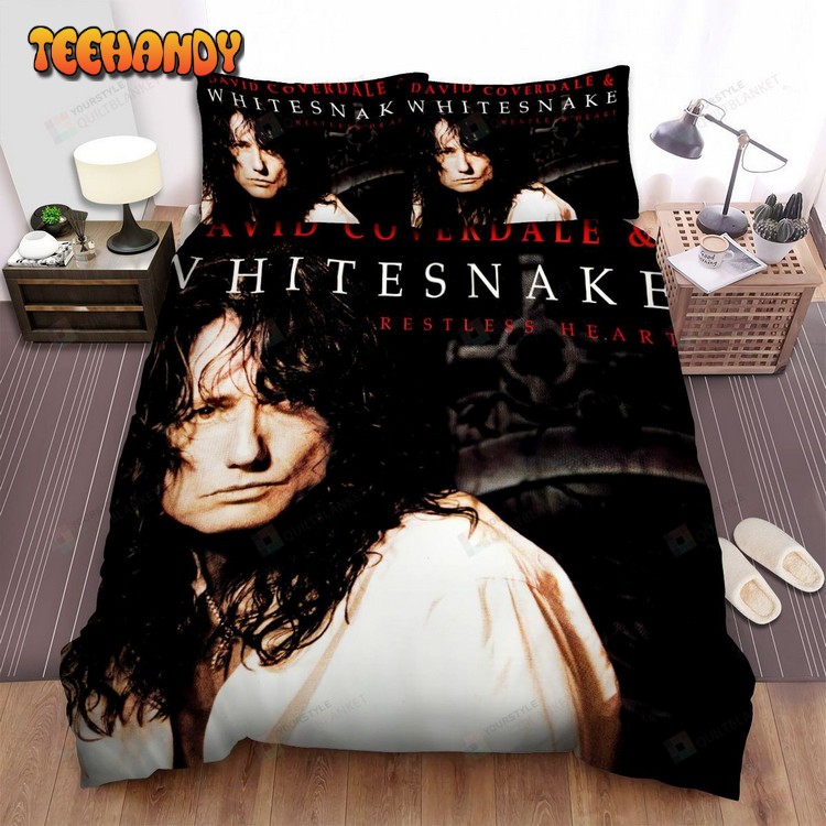 David Coverdale Album Restless Heart Spread Comforter Bedding Sets