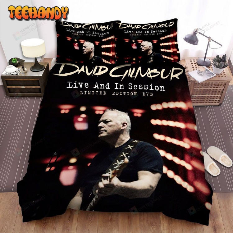 David Gilmour Live And In Session Album Cover Bedding Sets