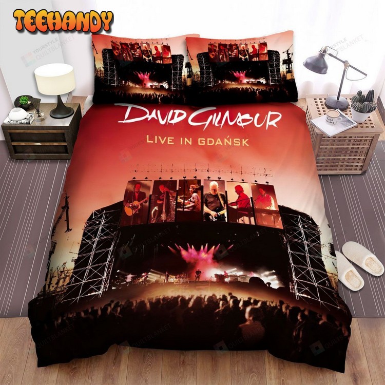 David Gilmour Live In Gdansk Album Cover Bedding Sets