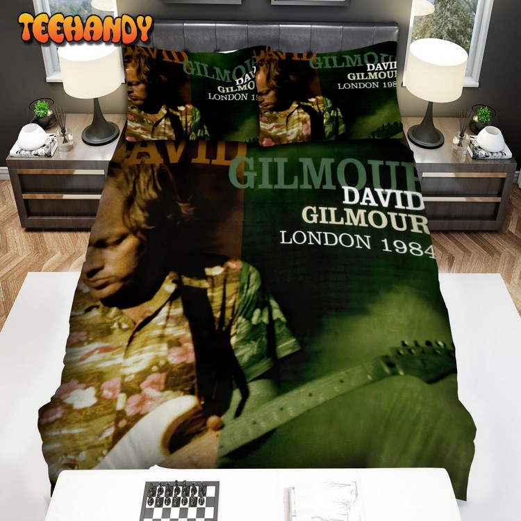 David Gilmour London 1984 Album Cover Bedding Sets