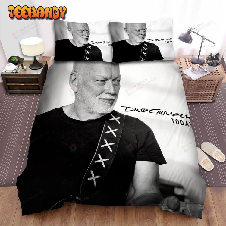 David Gilmour Today Album Cover Spread Comforter Bedding Sets