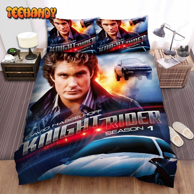 David Hasselhoff Knight Rider Duvet Cover Bedding Sets