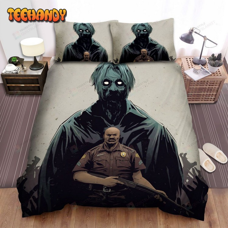 Dawn Of The Dead (2004) Zombie Art Poster Bedding Sets