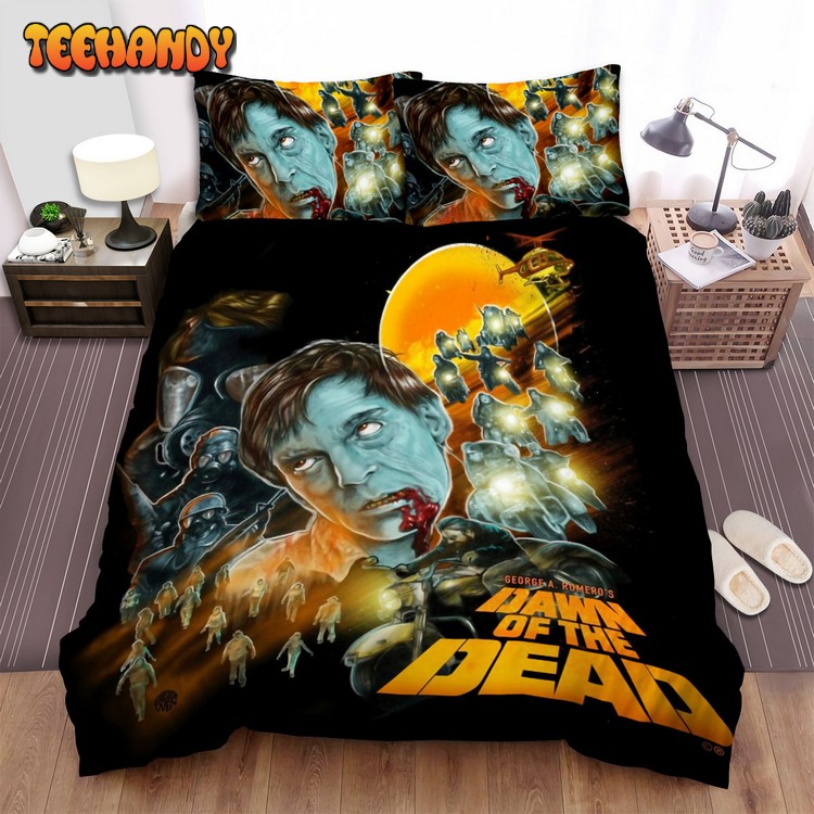 Dawn Of The Dead Movie Art 2 Spread Comforter Bedding Sets