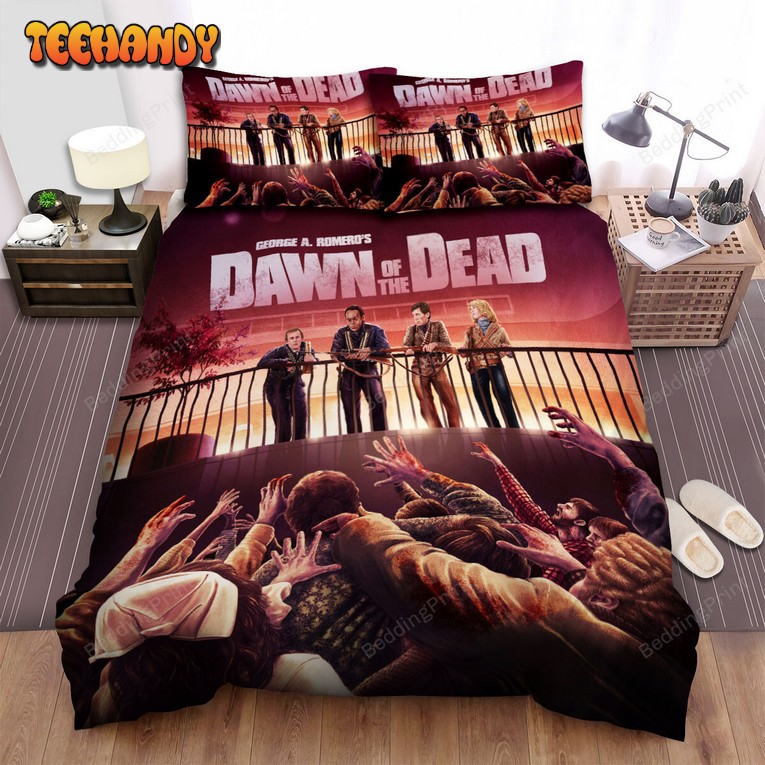 Dawn Of The Dead Movie Poster 4 Duvet Cover Bedding Sets