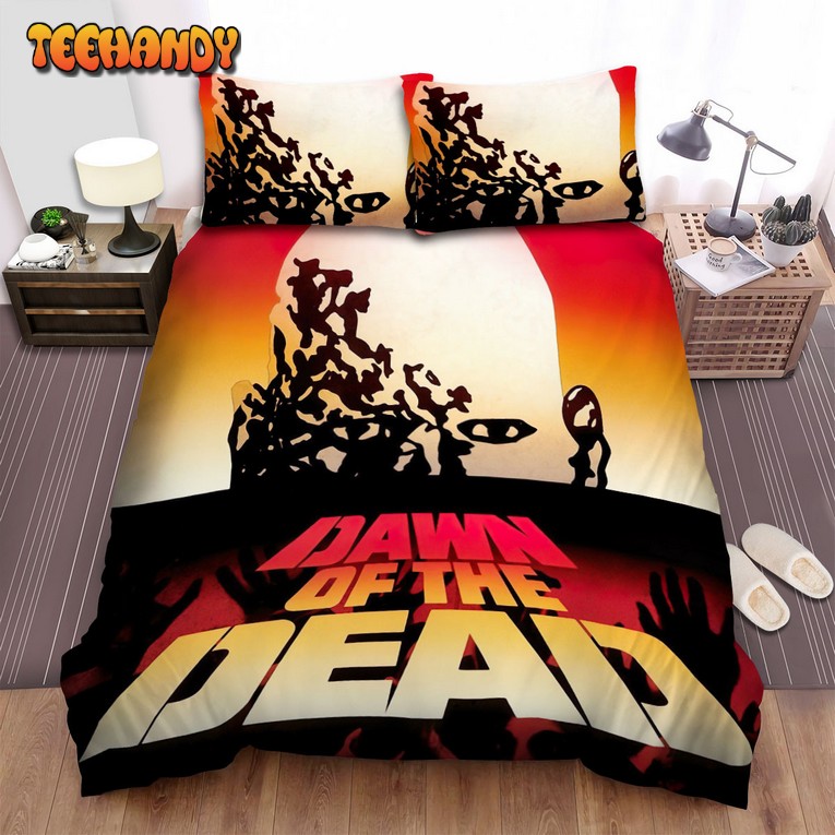 Dawn Of The Dead Movie Poster 6 Spread Comforter Bedding Sets