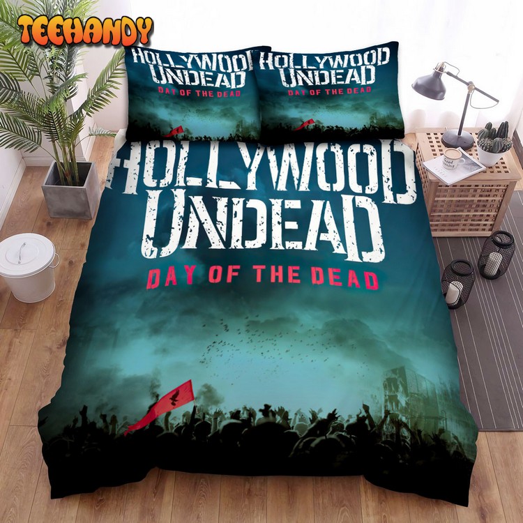 Day Of The Dead Album Wallpaper 3 Hollywood Undead Bedding Sets