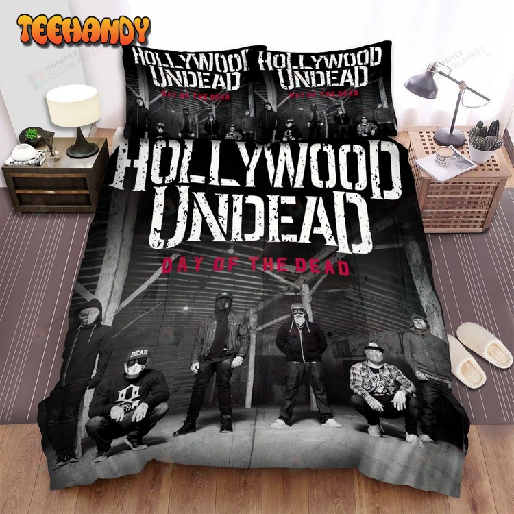 Day Of The Dead Hollywood Undead Band Comforter Bedding Sets