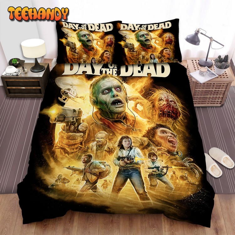 Day Of The Dead Movie Art 2 Comforter Duvet Cover Bedding Sets