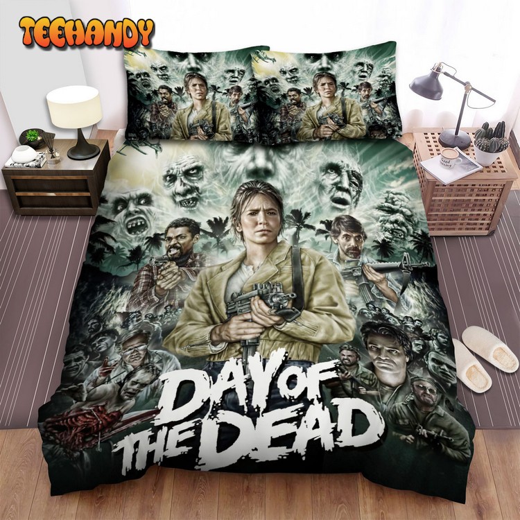 Day Of The Dead Movie Poster 4 Spread Comforter Bedding Sets