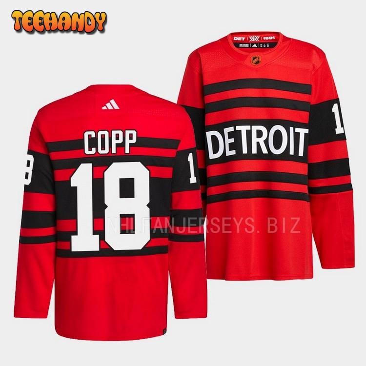 Detroit Red Wings Andrew Copp 2022 Reverse Retro 2.0 Red Jersey