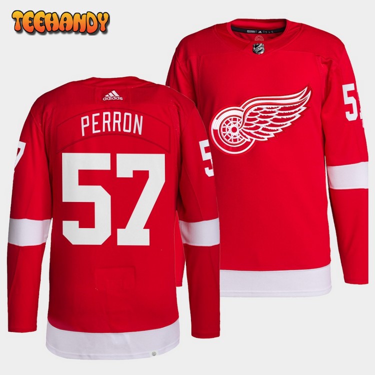 Detroit Red Wings David Perron Red Home Jersey