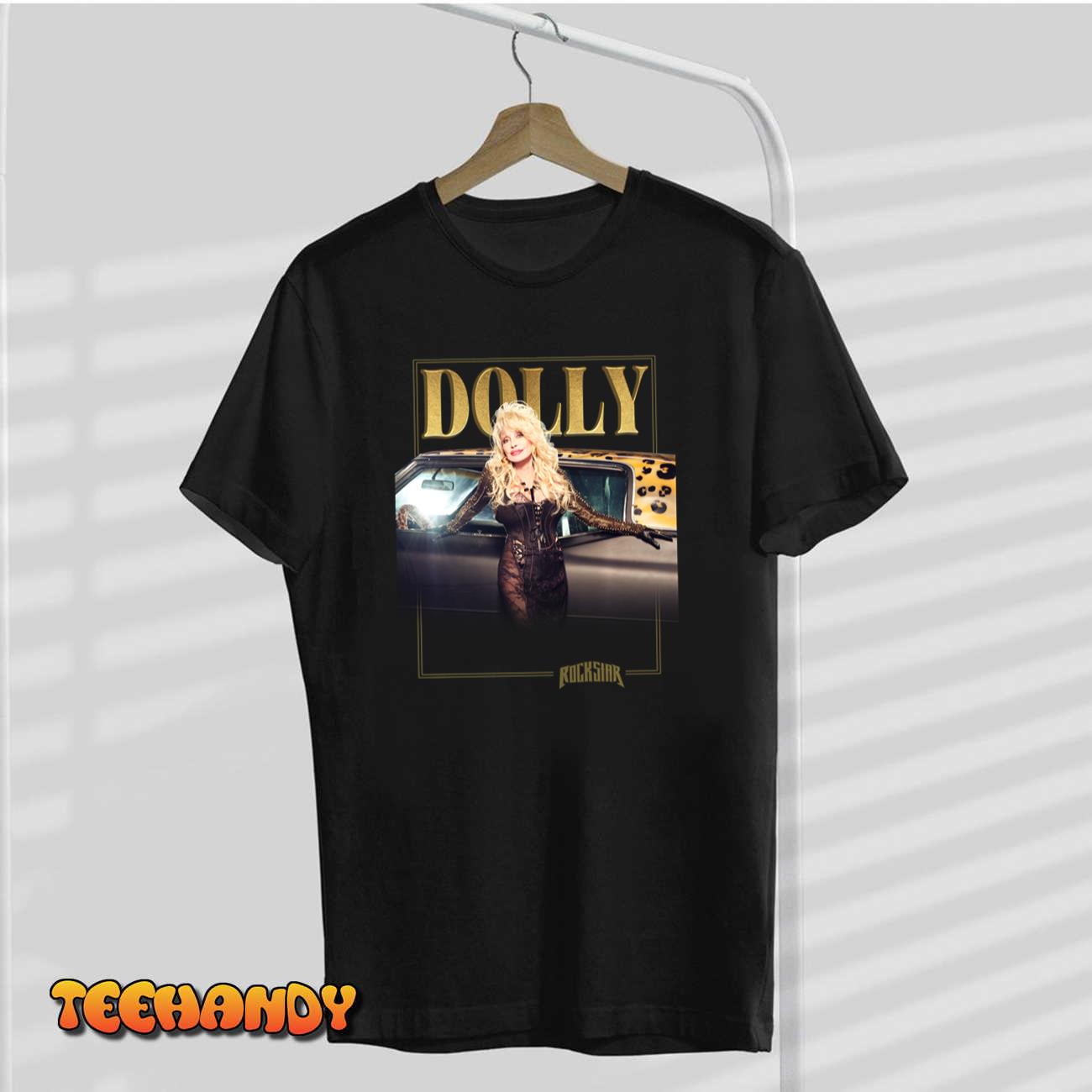 Dolly Parton Rockstar Gold T Shirt Sweatshirt